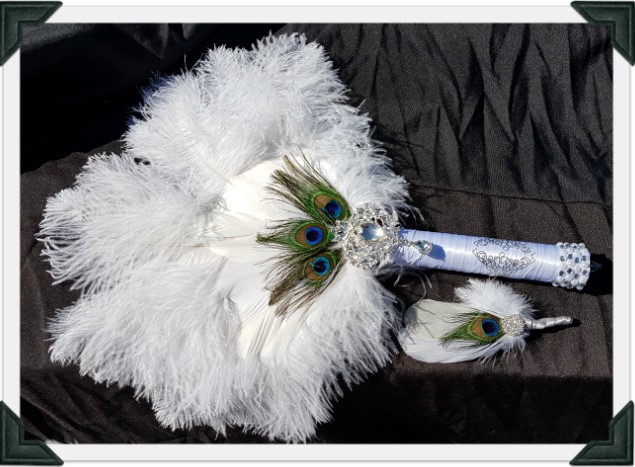 New Product – Bridal Feather Bouquets